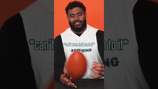 The Philadelphia Eagles react to football equipment from TEMU #shorts