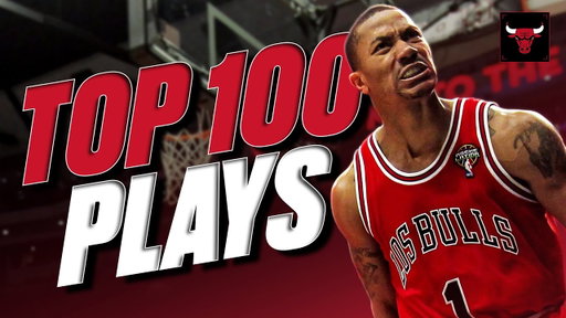 DERRICK ROSE TOP 100 PLAYS 🌹