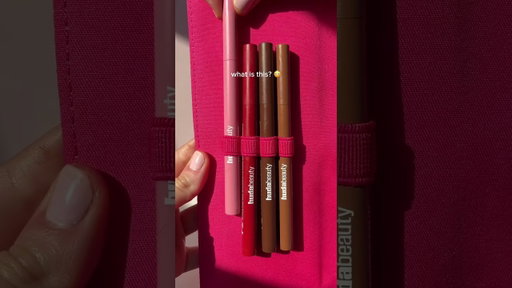 Have you seen these before from Beauty !? 🫧💕 #hudabeauty #lipstain #lipstainviral