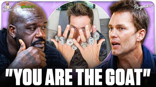 Shaq Asks Tom Brady What It's Like To Be The GOAT. Here's His Response