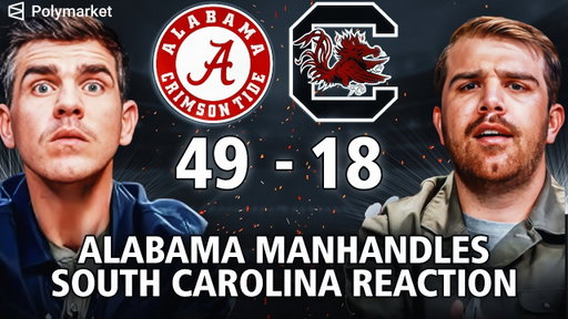 Alabama MANHANDLES South Carolina REACTION | Keelon Russell for Heisman?