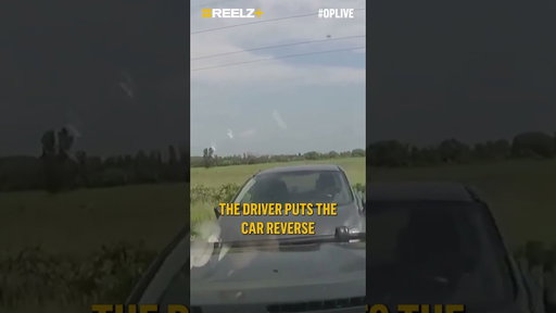 This High Speed Chase Took a Hard Exit—Straight Into the Grass