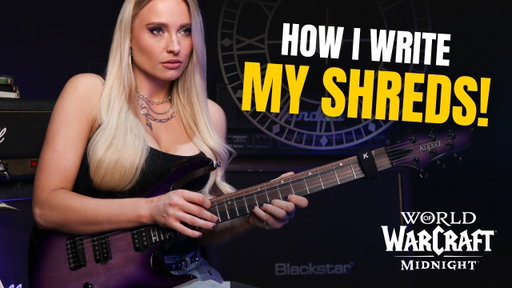 How I Make my GUITAR SHRED videos (BTS & Playthrough - World of Warcraft)