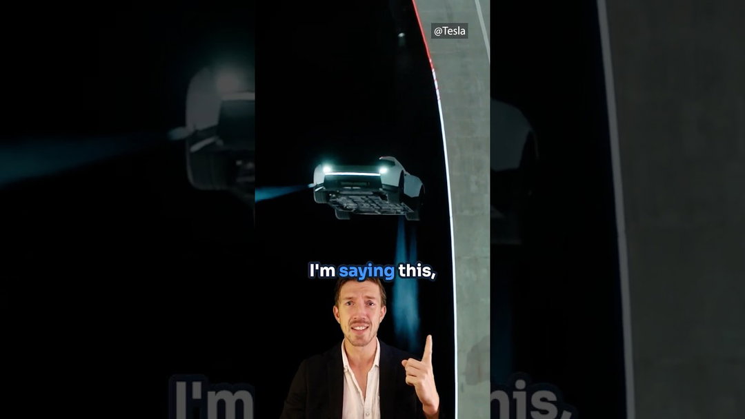 Tesla Roadster Is A Flying Car!