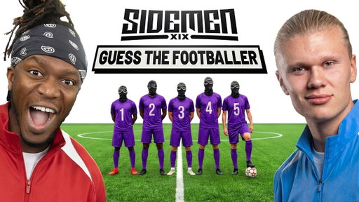 SIDEMEN GUESS THE FOOTBALLER ft Erling Haaland