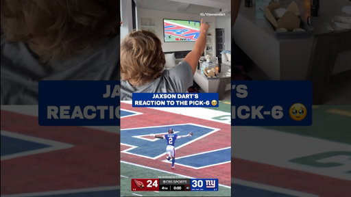 Jaxson was all of us 🙌 #newyorkgiants #shorts #jaxsondart #highlights #football #taebanks