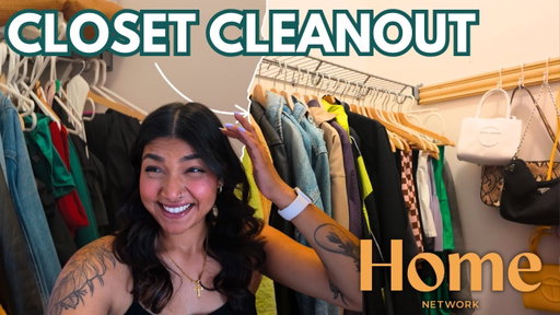 Closet Makeover (Cleanout & Declutter) | Home Network
