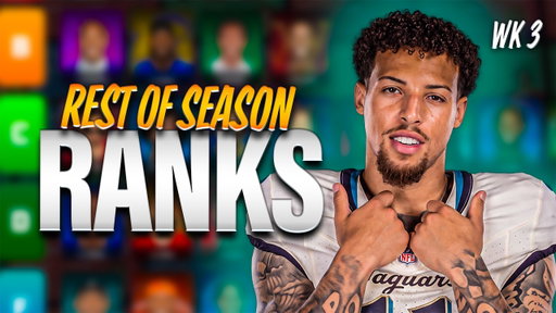 Rest Of Season Fantasy Football Rankings (Every Position)
