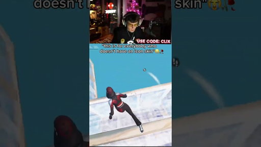 "This is for everybody who doesn't have an Icon skin" 😭🥀