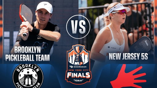 Brooklyn Pickleball vs New Jersey 5s - Match 1 at 2026 DoorDash MLP Finals - New York City - Day 1