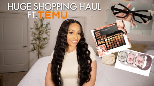 A HUGE ONLINE SHOPPING HAUL!! ITEMS YOU NEED FOR SPRING!! FT. TEMU
