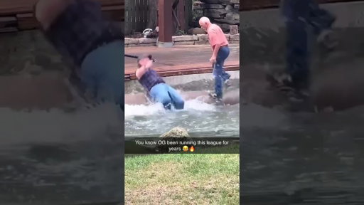 Pops wasn't falling for the water tricks 😭🔥
