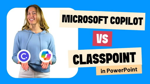 Microsoft Copilot vs ClassPoint in PowerPoint: AI Tools for PowerPoint Teachers