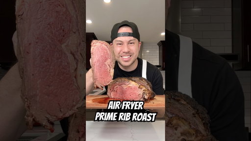 Air Fryer Prime Rib Roast Recipe! #airfryer #primerib #roast #holidays #thanksgiving #christmas