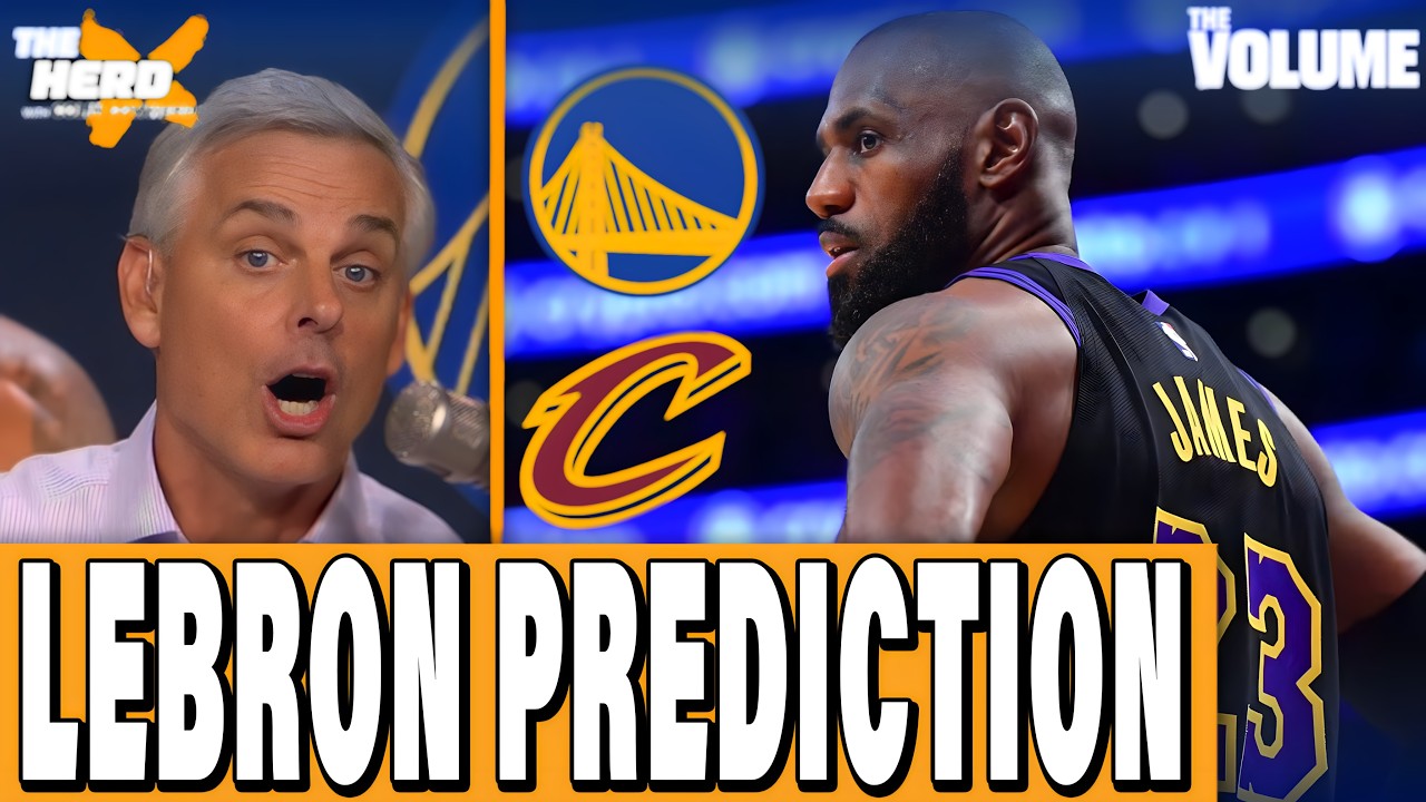 Colin Cowherd PREDICTS LeBron’s next team: Warriors or Cavaliers? | THE HERD NBA