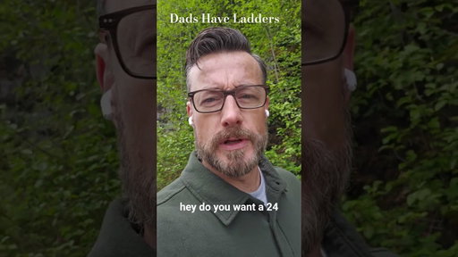 Why do I have so many ladders?#dadlife #diy #parenting #ladders #marriedwithkids