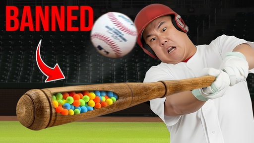 I Snuck An Illegal Bat Into A Real Home Run Derby