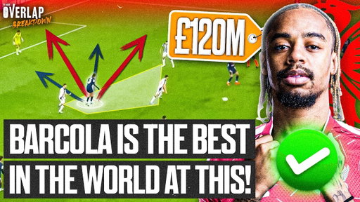 How Bradley Barcola MASSIVELY Improves Liverpool | The Overlap Breakdown