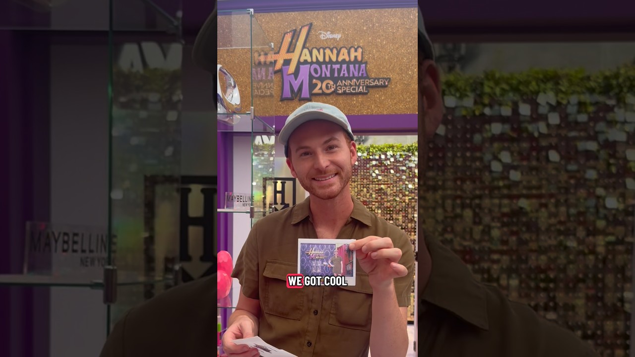 Come with me to the Hannah Montana Pop Up the Grove