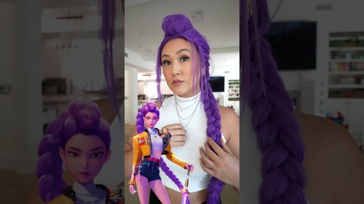 THE REVEAL! DIY KPOP DEMON HUNTERS Rumi Costume | Part 3