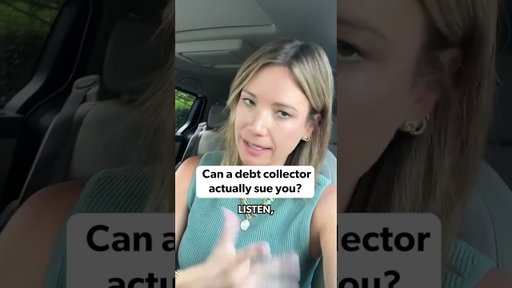 Will a debt collector actually sue you?