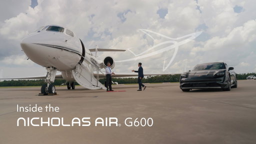 Inside the NICHOLAS AIR Gulfstream G600 (4K)