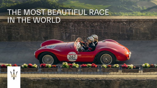Maserati at the 1000 Miglia 2026. The most beautiful race of the world