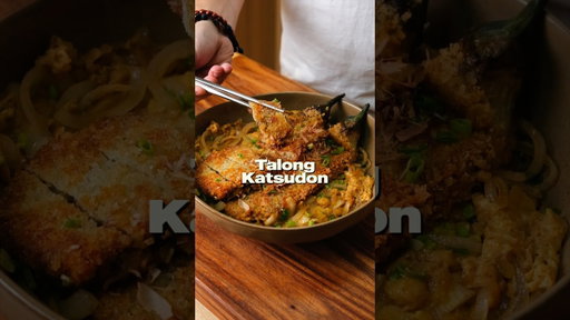 Talong Katsudon 🍆🍚