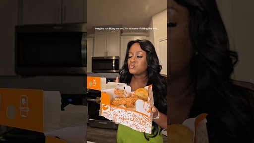 Imagine no liking me… | NEW POPEYES x One Piece REVIEW #shorts #review #popeyes #foodreview