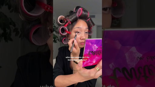 Asian VS bombshell makeup tutorial✨🪽 #makeuptutorial #asianmakeup #asianmakeuptutorial #makeup