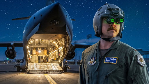 The Most Insane Flight On The C-17 Globemaster (At Night)