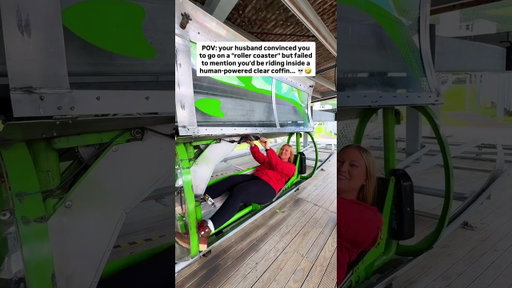 HUMAN POWERED ROLLERCOASTER?! 🤯🎢 #bucketlisttravel #newzealand
