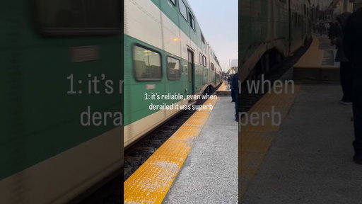 Top 3 reasons the Go Train is GOated, number 3 will surprise you