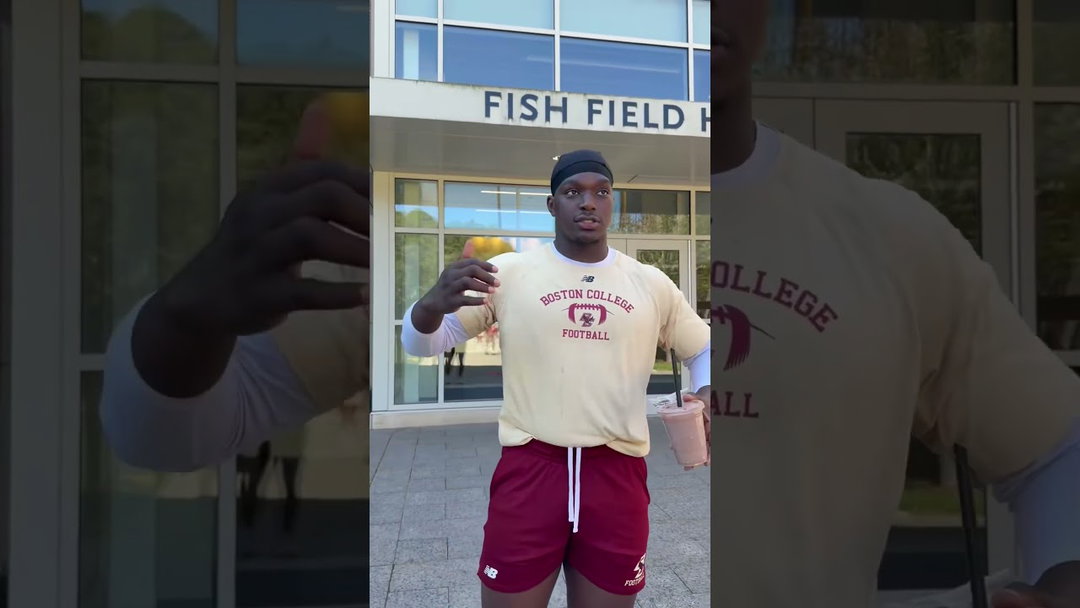 Welles Crowther’s legacy lives on at Boston College (via @BCFootball/X)