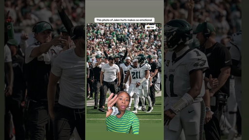 this Jalen Hurts photo makes me cry😭 #symonewiththesports #jalenhurts #philadelphiaeagles #nfl