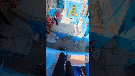 Blue town parkour… neighbors approved👋 | Insta360 Ace Pro 2