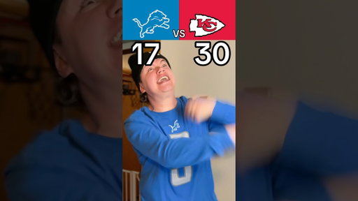 LIONS VS CHIEFS RECAP😳🤣🏈 #nfl #football #lions #chiefs #skit #funny