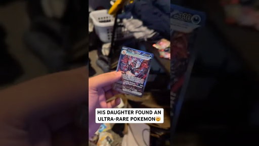 HIS DAUGHTER FOUND AN ULTRA-RARE POKEMON 🤯