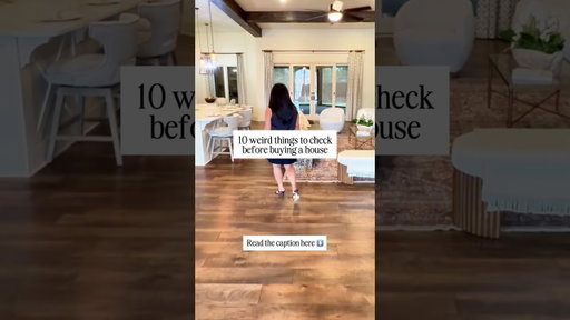 Things I tell buyers to check during a home tour