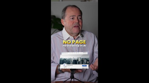 No page, no visibility in AI