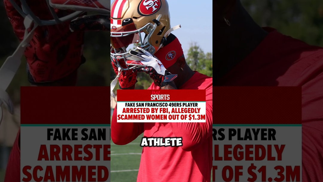 A fake 49ers player allegedly pulled off a $1.3 MILLION dating scam