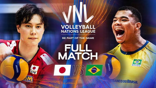 Japan 🇯🇵 vs. Brazil 🇧🇷 | VNL 2025 - Full Match | Week 3