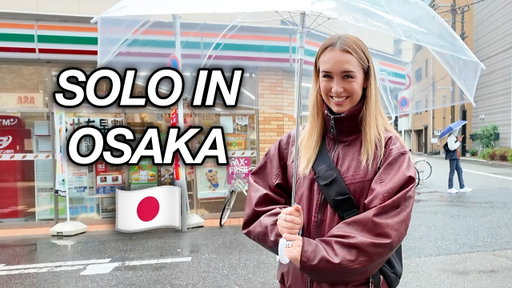 SOLO TRAVELLING OSAKA FOR THE FIRST TIME🇯🇵 (JAPAN VLOG)