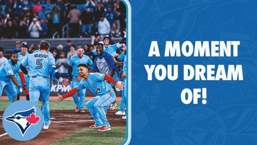 Daulton Varsho hits WALK-OFF GRAND SLAM!