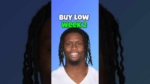 Fantasy Football Players To Buy Low Before Week 2