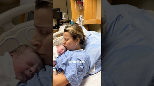 My pregnancy journey and unmedicated birth (mom of 2)