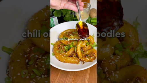 Chili Oil Potato Noodles with ​⁠@theprimalkitchen 🔥 Recipe pinned in comments #primalkitchenpartner