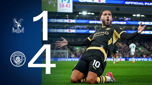 Crystal Palace 1-4 Man City | Highlights as Cherki and Haaland score twice in South London!