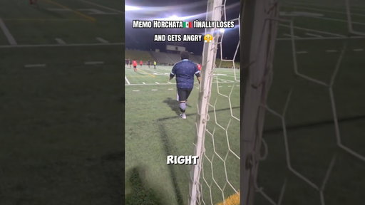 memo Horchata🇲🇽 gets scored banger after banger and finally loses #futbol #soccer #goalkeeper #goals