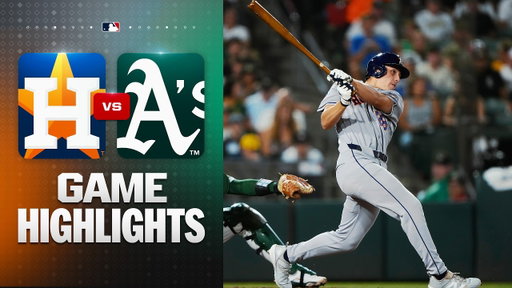 Astros vs. Athletics Highlights (9/24/26) | MLB Highlights